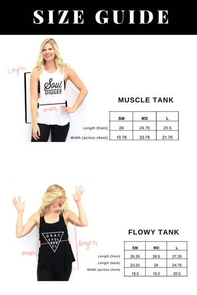 Be Here Now Muscle Tank Top